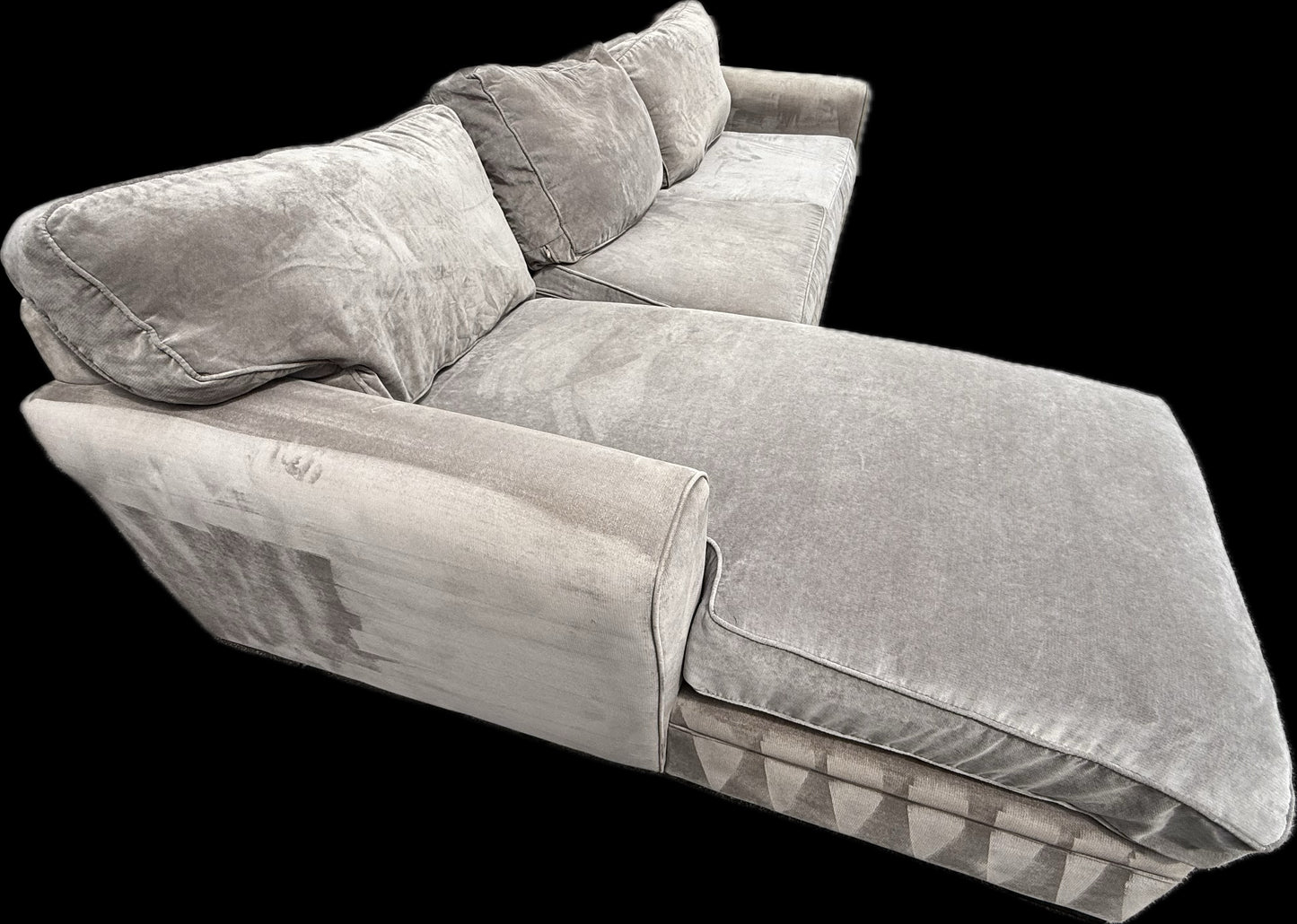 ποΈ Brown Sofa Sleeper β 2-Piece Sectional with Pull-Out Bed (Good Condition)