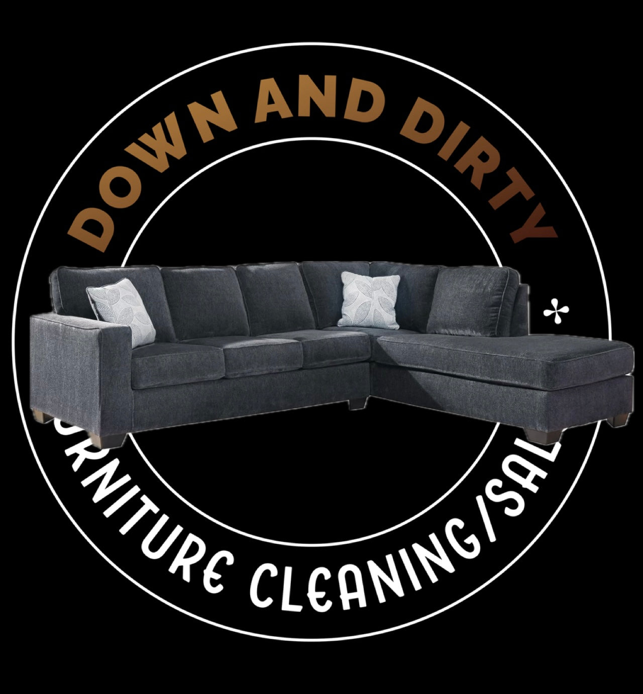 ποΈ Altari Slate β 2 Piece Sectional in Slate Gray (Brand New)