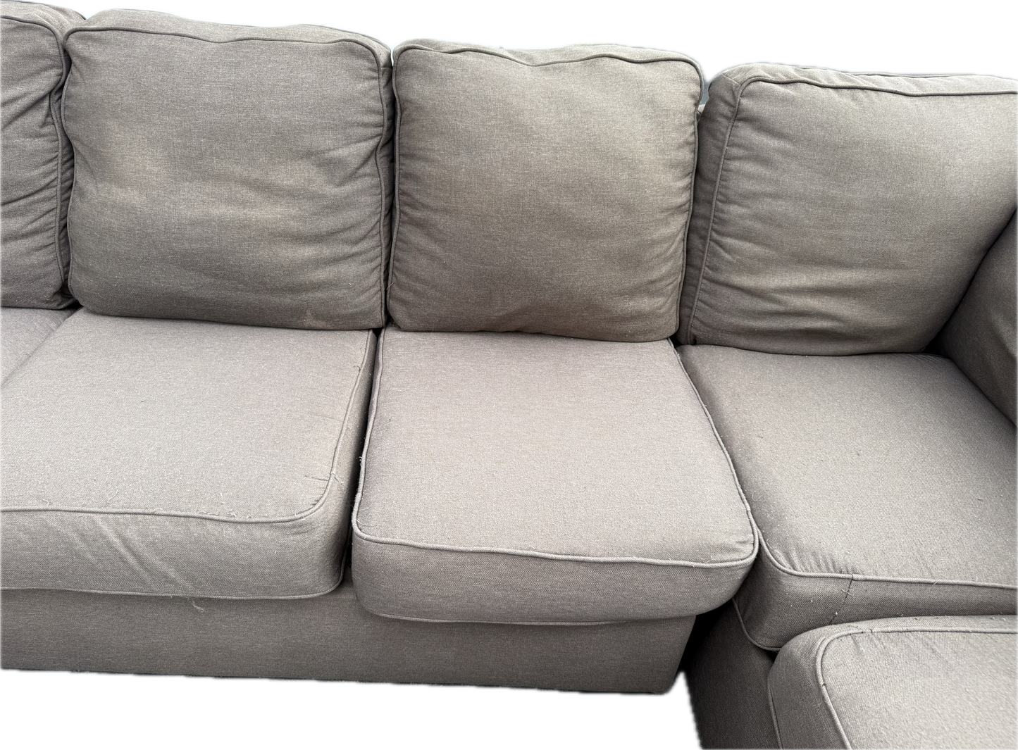 ποΈ The Down and Dirty Special β Sectional, Loveseat & Ottoman Set