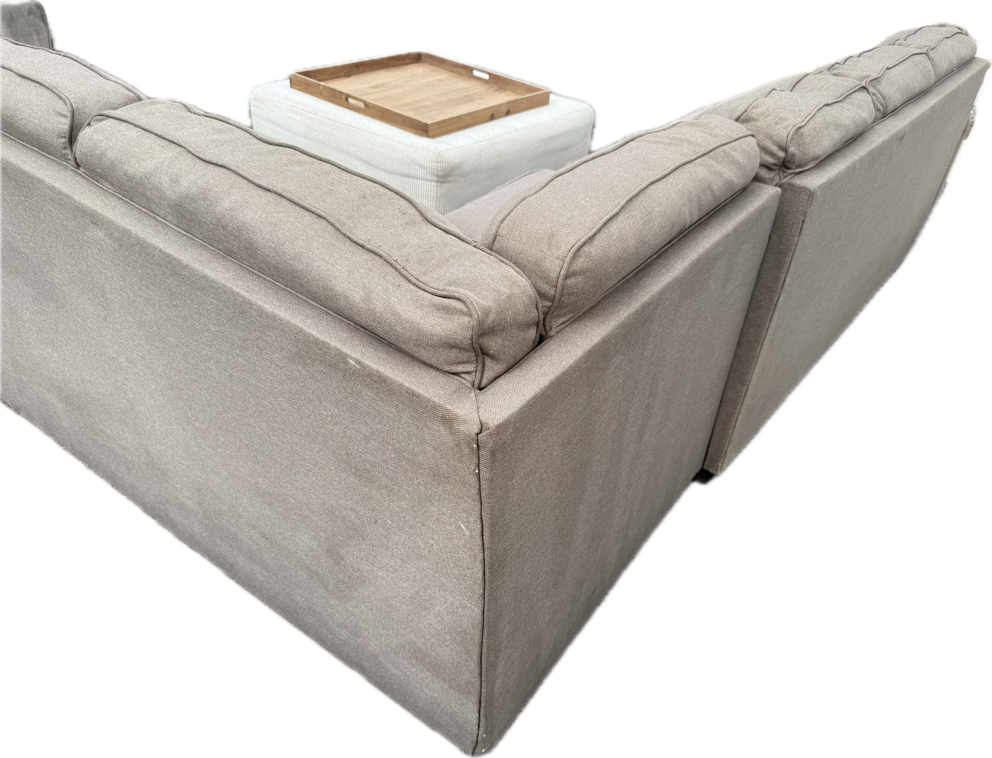 ποΈ The Down and Dirty Special β Sectional, Loveseat & Ottoman Set