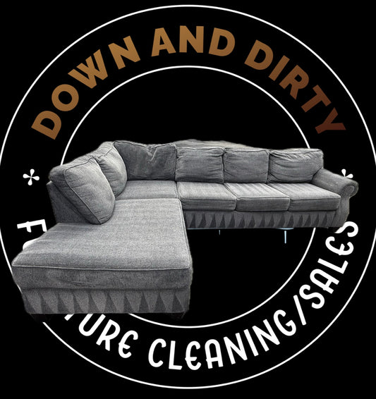 🛋️ Broyhill Slate – 2-Piece Sectional