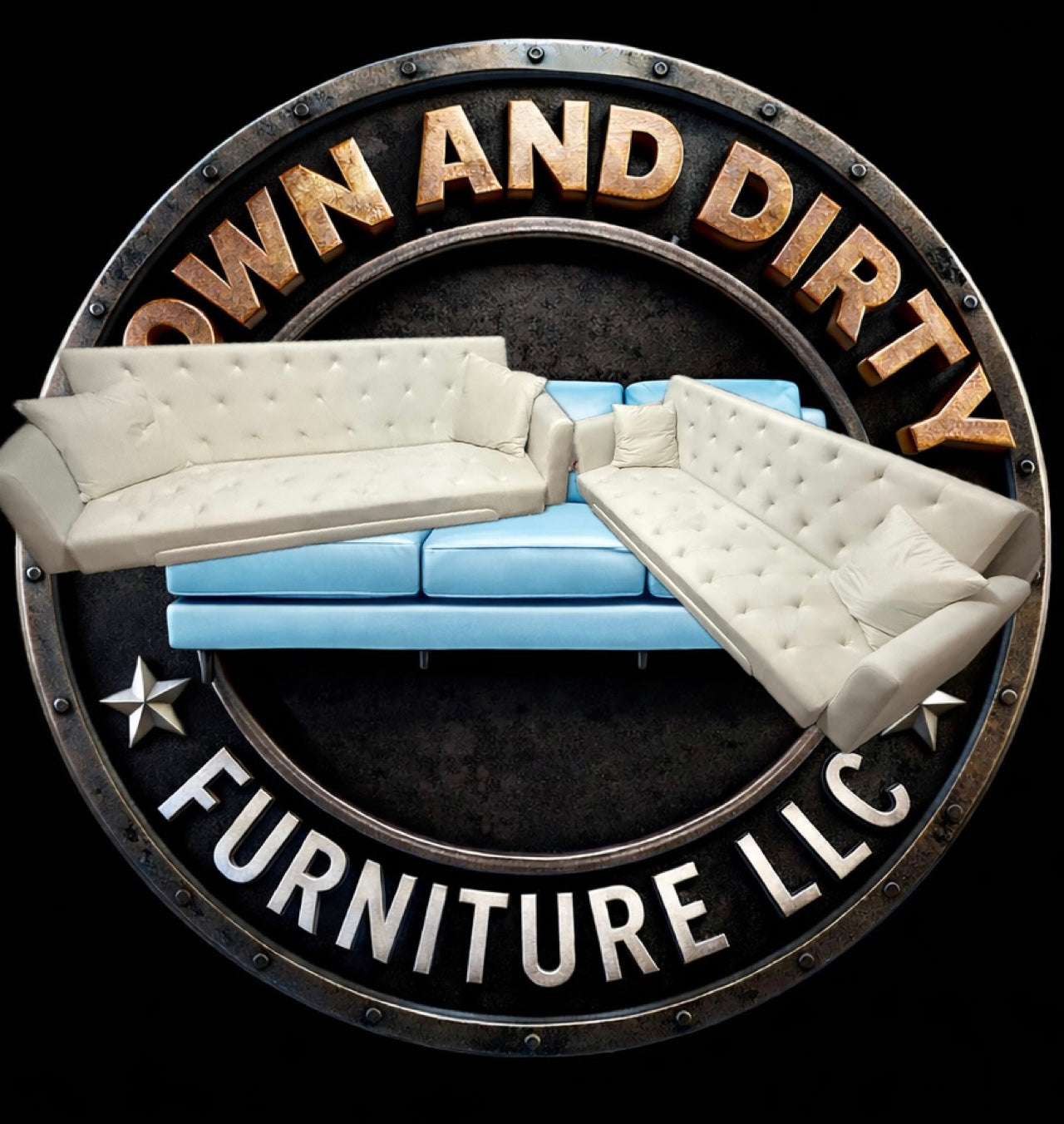 🛋️ Klik Klak Sofa Set – Convertible Futon (Brand New)