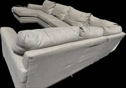 🛋️ Bahs Taupe – 4-Piece Sectional