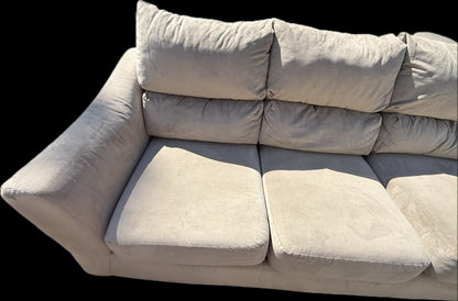 🛋️ Cappuccino Comfort – Sofa + Loveseat Set (Great Condition)