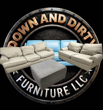 🛋️ Rowan Sofa, Loveseat & Storage Ottoman Set