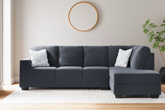 🛋️ Altari Slate – 2 Piece Sectional in Slate Gray (Brand New)
