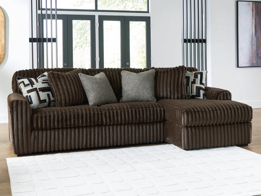 🛋️ The Havana – 2 Piece Sectional in Soft Brown (Brand New)