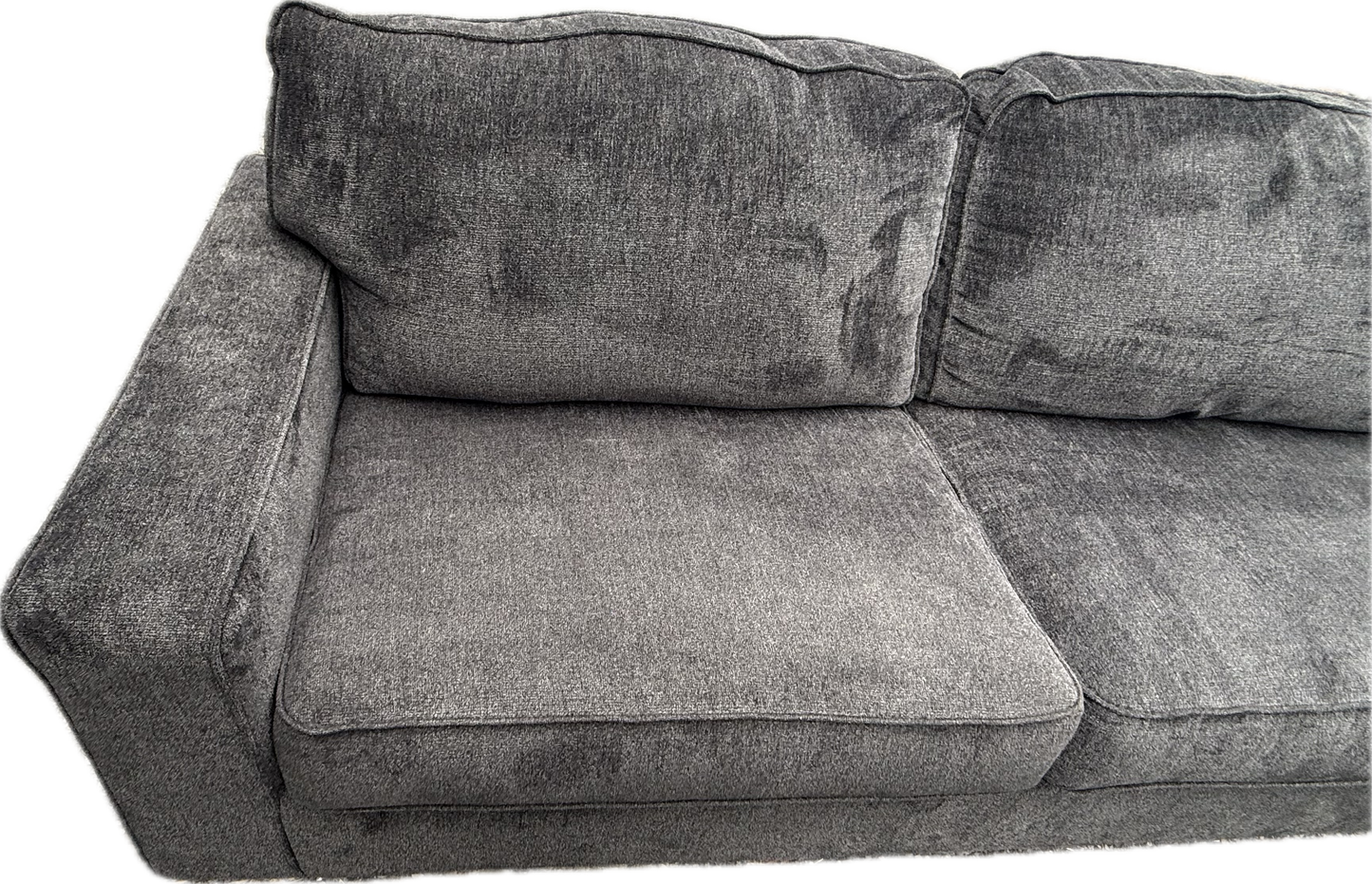 🛋️ The Altari Slate – Sofa + Loveseat Set (Excellent Condition)